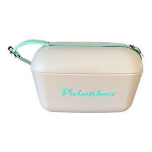 Polarlux Hard Shell Cooler Purse – Mint & Pink Retro Bag